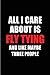 Produktbild All I Care About is Fly Tying and Like Maybe Three People: Blank Lined 6x9 Fly Tying Passion and Hobby Journal/Notebooks for passionate people or as ... the ones who eat, sleep and live it forever.