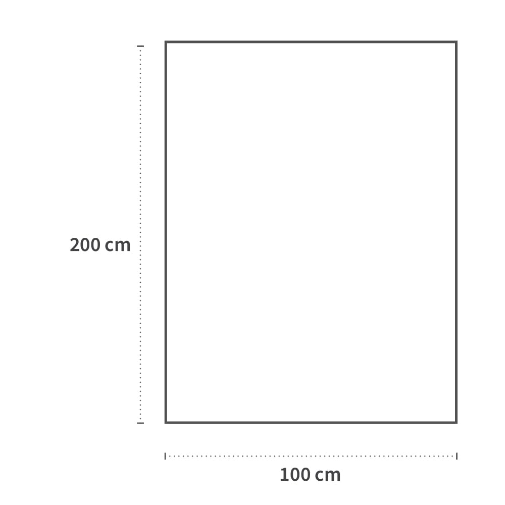 FRANZ MENSCH 150 Stück Hygostar Einmallaken, 17 Fäden | Papier/PE/PES, weiß, L: 200cm, B: 100cm, Karton, Tragenschutzlaken, Einweg Bettlaken, Einmallaken