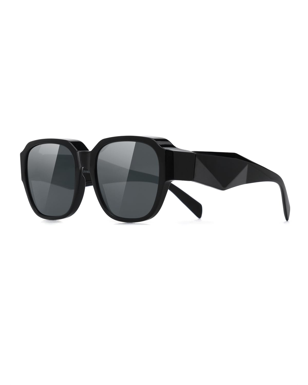 Meeloog Übergroße polarisierte Überbrillen-Sonnenbrille für