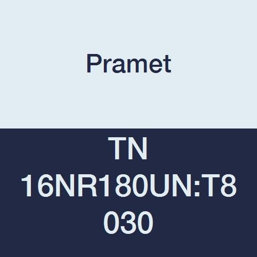 TN 16NR180UN:T8030 Carbide Multi-Material (P30,M25,K30) Indexable Internal Threading Insert, UN 60 Degree Full Profile, TPI 18, 3" Cutting Edges, PVD, Use SER/L Tool Holder, Gold (Pack of 5)