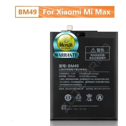 Image of Original BM49 Battery for Redmi Max MZB5025IN Battery with 6 Month Warranty**** (B262)