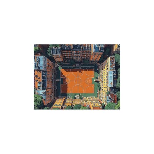 �������G �o�X�P�b�g�{�[���R�[�g �ÈłŌ��鐔���h��G�� 135x100cm �L�����o�X ���G�Z�b�g ��� ���z �G���|�L�b�g �ÈłŌ���A�N�����G�̋� DIY �G�� �E�H�[���A�[�g �C���e���A �̂��߂� Room Decoration Items �a��