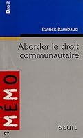 Aborder le droit communautaire 2020298759 Book Cover