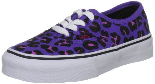 Image of Vans Women's Fashion Sports Canvas Trainer, Cheetah Glitter Purple Magenta, 6 us