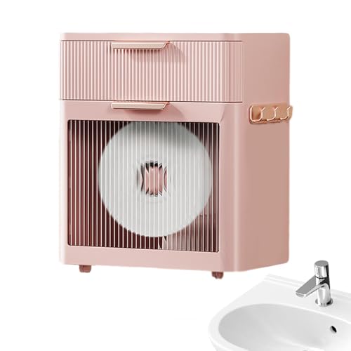 Dispensador de papel higiénico, dispensador de pañuelos, soporte de papel higiénico, organizador de almacenamiento de baño, dispensador de toallas impermeable, a prueba de polvo para baño, cocina