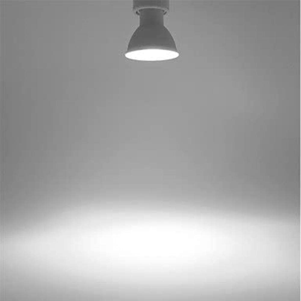 M 3WRGB + W Spotlight 3W Faretto colorato RGB + Coppa luce bianca (10 pacchetti) (colore: GU5.3 RGB+Cool White)