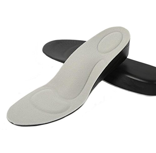 Plantillas elevadoras de espuma viscoelástica 2.5 cm para hombre miniatura 3