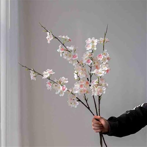 Simulation fleur de cerisier sans entretien vase céladon salon