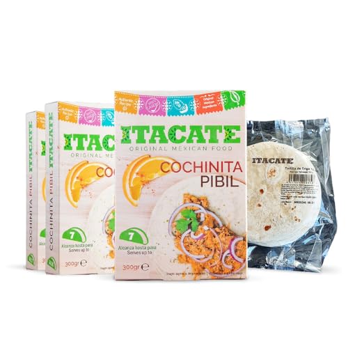 Pack Tacos Cochinita Pibil en Tortillas Mexicanas de Trigo