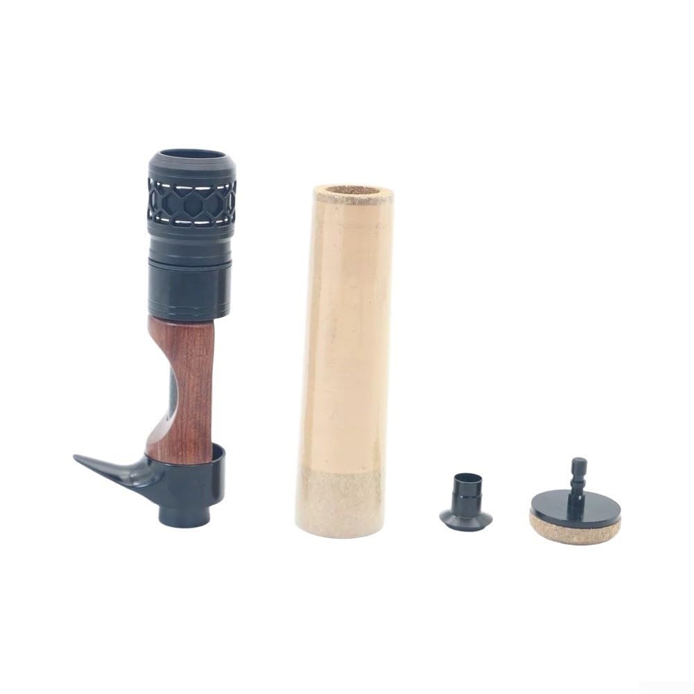 Kit porta mulinello in alluminio con anima in legno cavo, diametro interno