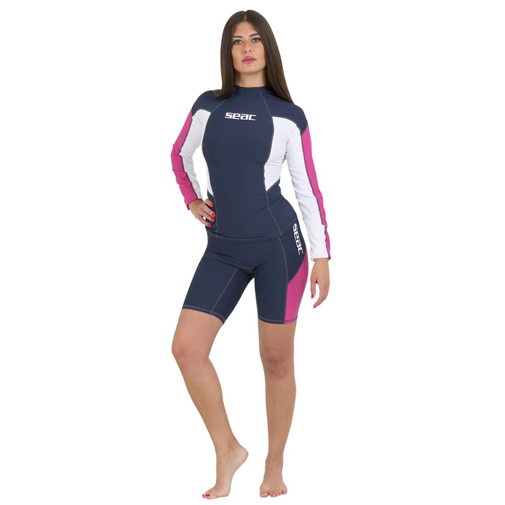 SEAC Rash Guard koszulka chroniąca przed promieniowaniem UV do nurkowania i pływania z długim rękawem Kobiety Raa Long Lady