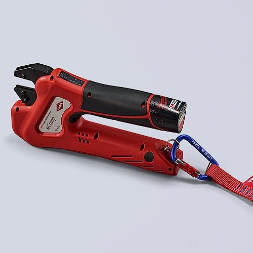 Image of KNIPEX Tools 00 50 12 T BKA Tool Tethering Lanyard with Captive Eye Carabiner up to 13 lbs.