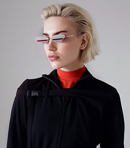 FEISEDY Fashion Designer Sunglasses Retro Small Petals Shape Arc Temple Design B2298 - Image 3