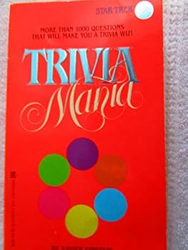 Mass Market Paperback Trivia Mania: Star Trek Book