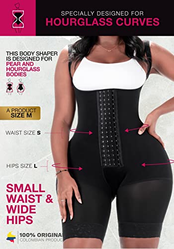 Women Mid Thigh Shapewear Post Surgery Fajas Colombianas Levanta Cola4