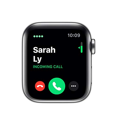 Image of Apple Watch Series 5 (GPS + Cellular, 40mm) - ​Stainless Steel Case with ​Milanese Loop