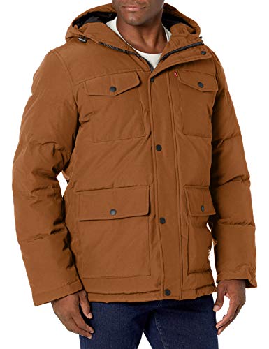 Image of Levi's Men's Arctic Cloth Quilted Performance Parka