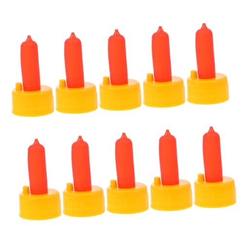 HAKIDZEL 10-Pack Goat Pacifier Sheep Nursing Feeder Nipple for Baby Bottle Breastfeeding Pet Feeding Nipple Bottle