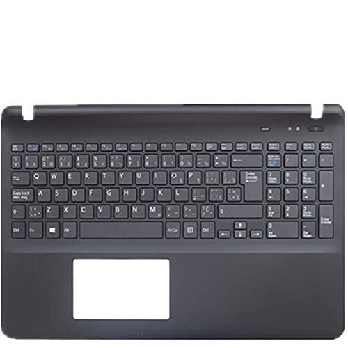 Coque Clavier Sony SVF15218CXW Pièce Bloc Supérieur Noir Mat