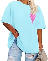 C Letter Print Light Blue