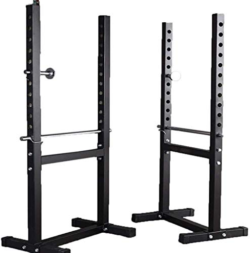 ERoomQ Multi-Function Barbell Rack Men's Fitness Barbell Rack Multifunctional Shelf Adjustable Bracket Home Indoor Gym Strength Training Stand Only Sell Shelves Squat Rack