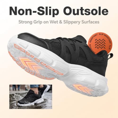 Image of Steel Toe Shoes for Men & Women Work Shoes Women Safety Toe Sneakers Unisex