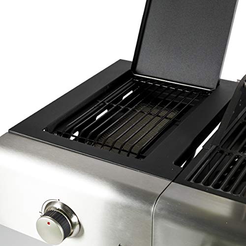 Outback Meteor 4Burner Gas BBQ with MultiCook Plate System