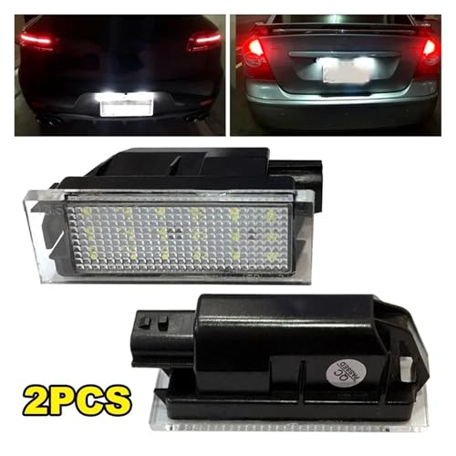 Lampe plaque LED 18 SMD haute puissance pour Renault Vel Satis Master Espace performance durable