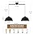 MIAYBPH Pendant Lights Kitchen Island, 2-Pack Dome Pendant Light Black and Gold Light Fixtures Industrial Vintage Hanging Pendant Lighting for Farmhouse Dining Room Restaurant Cafe Entryway