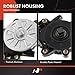 A-Premium Power Window Lift Motor Compatible with Nissan Altima 1993-2001, Frontier 1998-2004, Pathfinder 1987-2000, Maxima, Sentra, Quest & Infiniti G20, I30, QX4 & Mercury Villager, 2 Pins