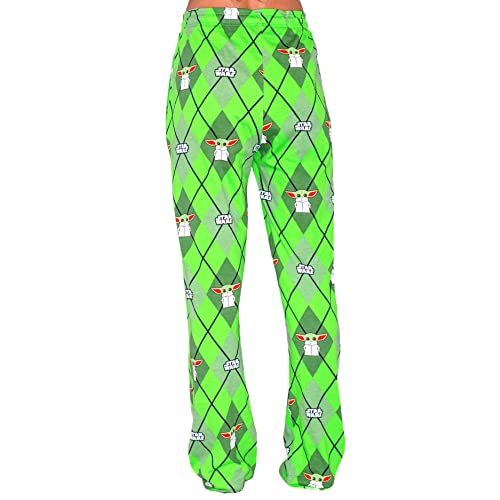Adult Unisex Star Wars Mandalorian Baby Yoda Ugly Christmas Pajama Lounge Pants3
