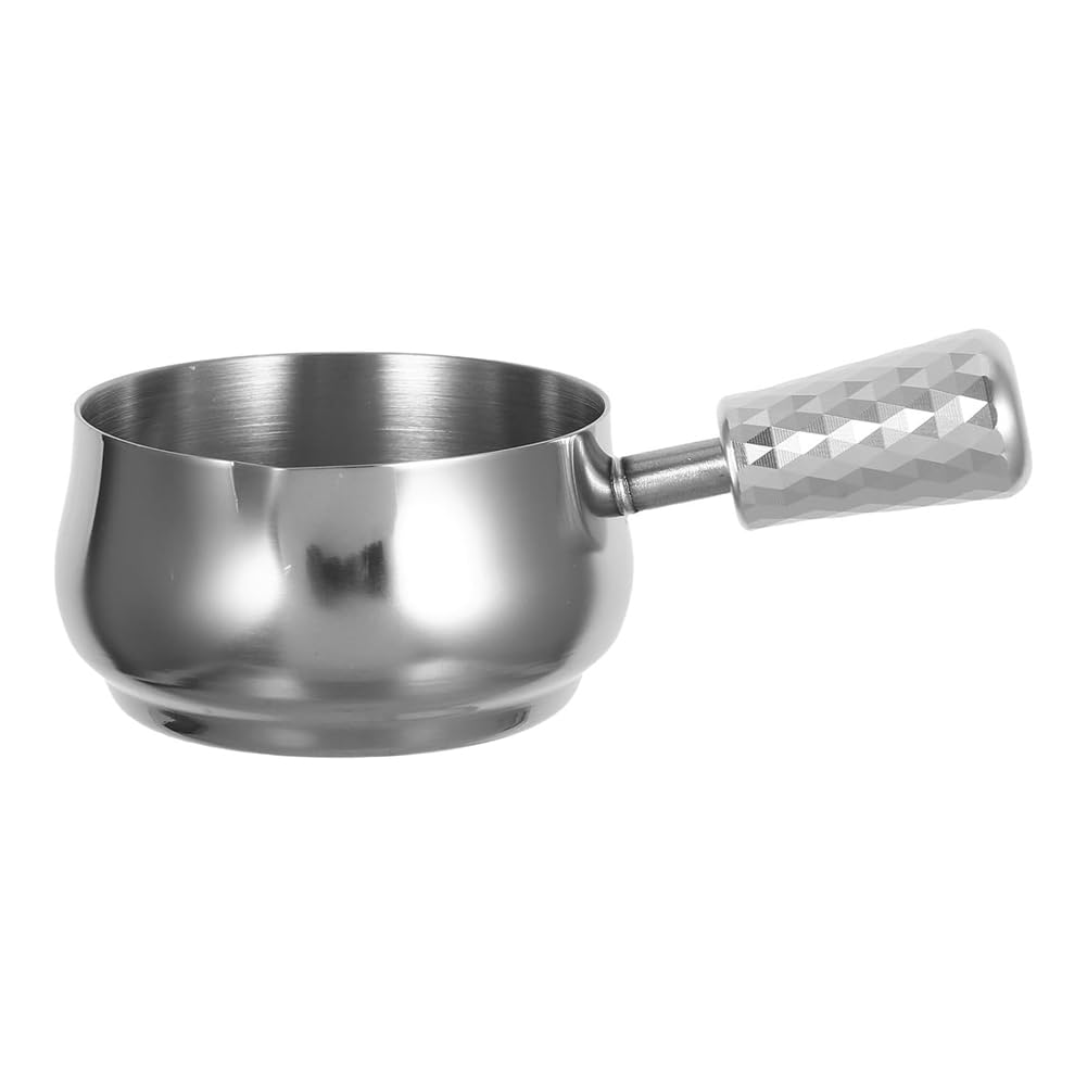 UDSKNV[KSL Wax Seal Spoon Pot Stainless Steel Big Espresso Measuring Cup Sauce Dish Tomato Salad Dipping Dish