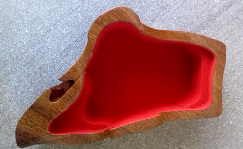 Boîte secrète en bois chouette pour cacher vos objets de valeur