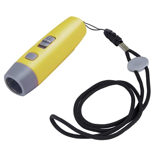 Siuwddee Silbato Electrónico para Entrenadores - 3 de Alto Volumen con Funcionamiento a Pilas - Silbato Fuerte para Deportes y Entrenadores - para Fútbol Baloncesto Voleibol Hockey Entrenamiento