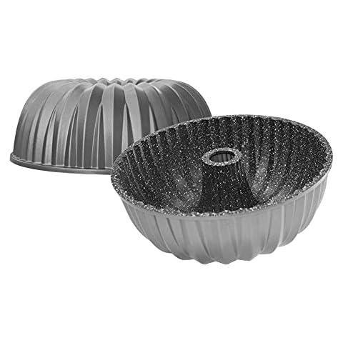 STONELINE® Gugelhupf Backform, 24,5 cm, Aluguss Cover