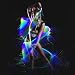 GloFX Space Whip Remix [PROGRAMMABLE LED Fiber Optic Whip] 6 Ft 360° Swivel - Super Bright Light Up Rave Toy | EDM Pixel Flow Lace Dance Festival 