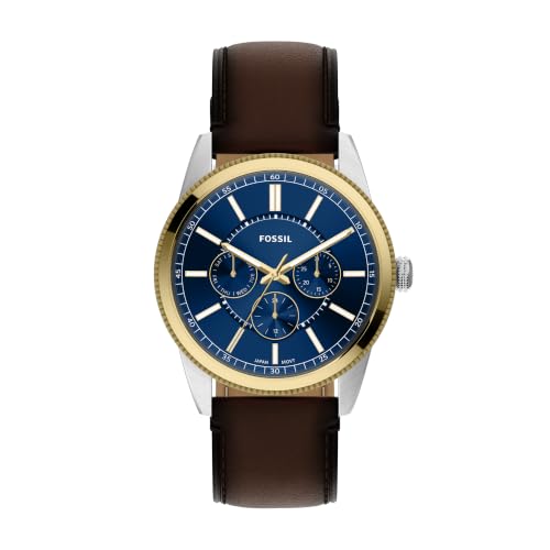 Image of Fossil Men's Watch, Pearson Multifunction Stainless Steel Watch for Men