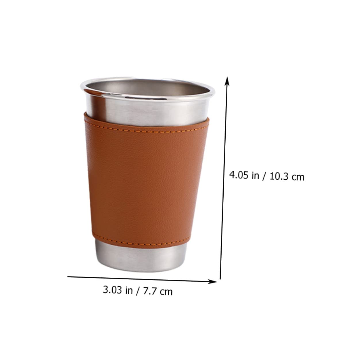Cabilock 3 Juegos Jarra De Cerveza De Acero Inoxidable Dispensador Vasos Taza De Cafe Martini Matraz Jarra De Cerveza Vikinga Botella De Agua Doble A Prueba De Fugas Vino Pu 2 Piezas * 3