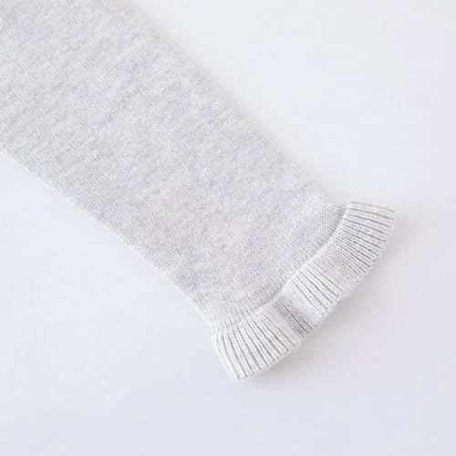 Girls Rib Knit Cardigan Flower Ruffle Shawl Dress Cover Ups Single-Button Shrug Sweater Crop Top4