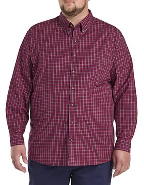 Easy-Care Small Plaid Sport Shirt2