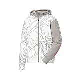 OEMポラリスRacing SnowmobileホワイトYouth Cracked Hoodieパーカースウェット マルチカラー
