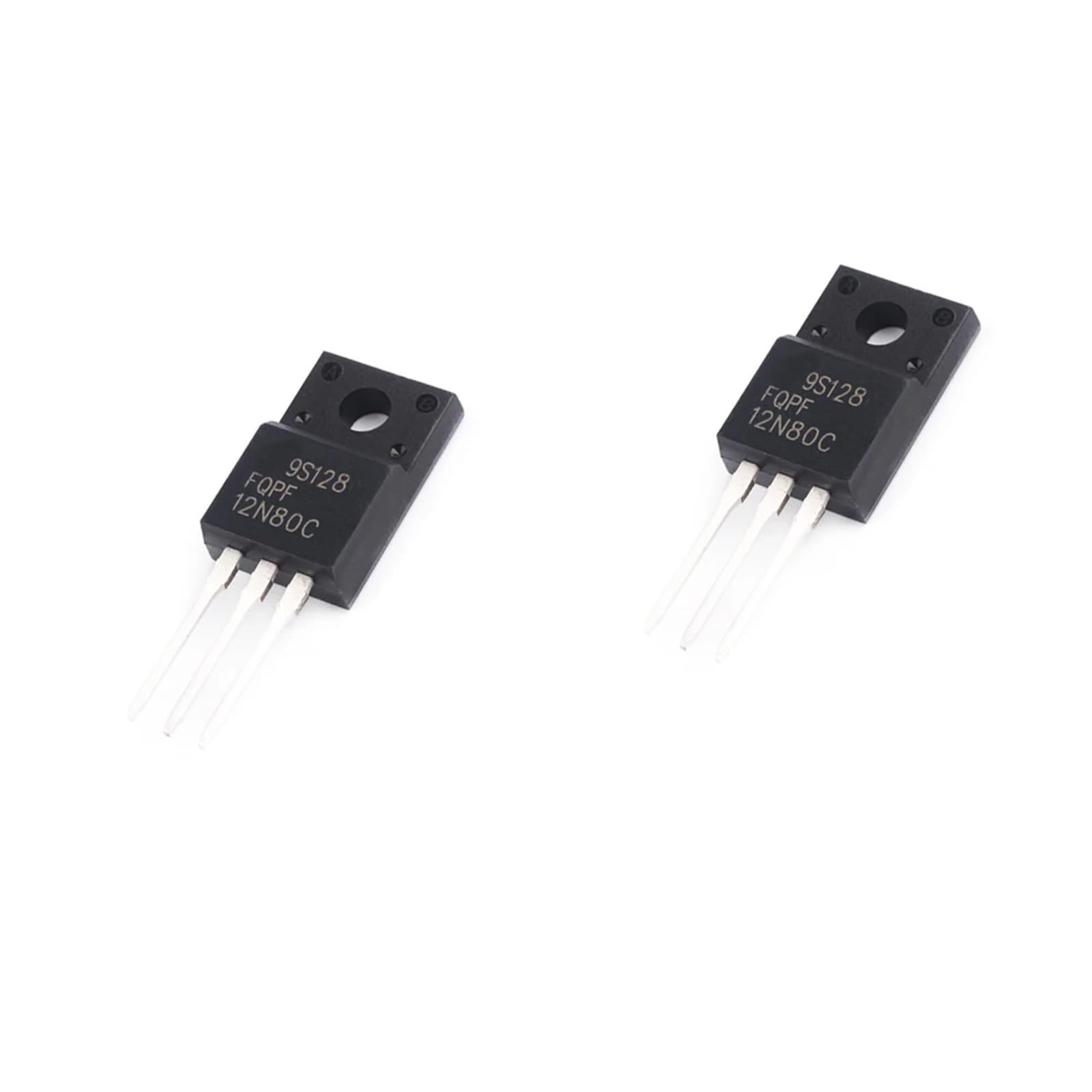 10 TEILE/LOS FQPF12N80 12N80 12N60C FQPF1280C FQPF12N80C 12A 800V ZU-220 MOSFET TO220