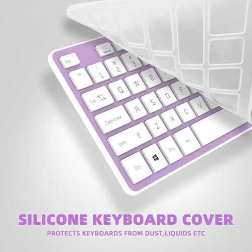 Image of USB Wired Keyboard for Window,Comfortable Quiet Chocolate Keys, Durable Ultra-Slim Wired Computer Keyboard(QWERTY) for PC, Windows 11 /10 /8 /7 /XP /Vista KB1430