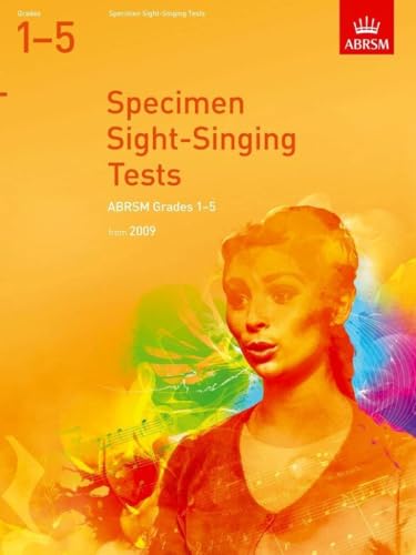 Specimen Sight-Singing Tests, Grades 1-5 (ABRSM Sight-reading) - Cover May Vary