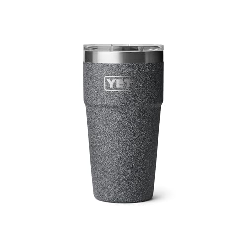 Image of YETI Rambler 20 oz Stackable Tumbler, Stainless Steel, Vacuum Insulated with MagSlider Lid