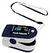 Produktbild Pulsoximeter Pulox PO-200 Solo Dunkelblau Set mit Trageband in Schwarz