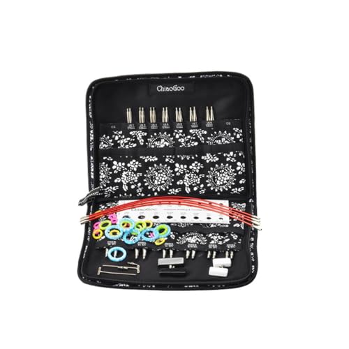 ChiaoGoo Twist SS Complete Set, 4-inch (10 cm) [S][L], US 2-15 (2.75-10 mm)