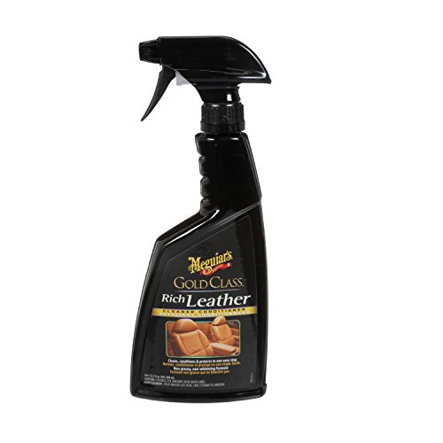 Meguiar’s Leather Cleaner & Conditioner Spray – Gold Class – 3 in 1 with Protection – G10916C