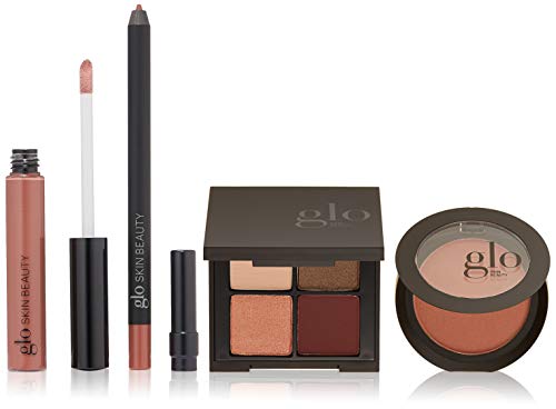 Glo Skin Beauty 4-Piece Day-to-Night Makeup Kit - Rich Plums - Desk To Datenight in Rebel Angel Mineral Makeup