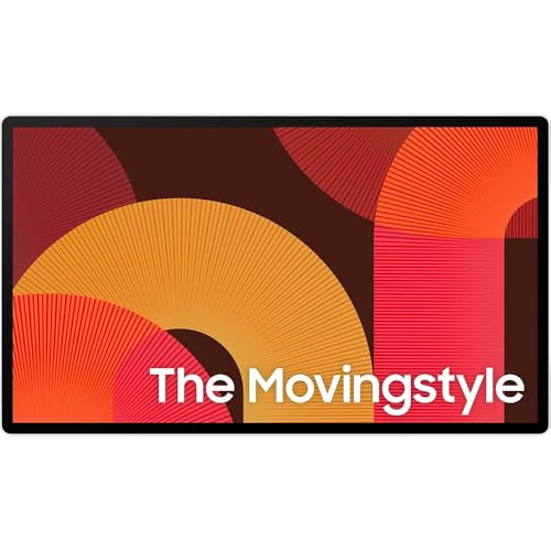Image of Samsung LSM7F 27 inch The Movingstyle QHD Portable Smart Touchscreen (2025) UN27LSM7FAXXZA Bundle with HW-Q600F 3.1.2ch Soundbar and Subwoofer, 2X HDMI Cable and Deco Gear Home Theater Beginner's Guide